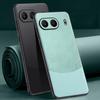 Étui de téléphone en cuir PU de luxe pour OnePlus Nord 4 Nord4 Coque arrière en silicone mat Étui de protection intégrale pour One Plus Nord 4 5G