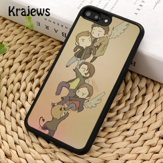 Krajews Castiel Angel of the Lord Supernatural Phone Case Cover For IPhone 18 17 Air 16 15 14 Plus 11 12 13 Pro Max Fundas