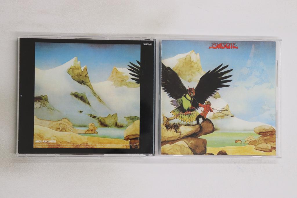 CD BUDGIE - Never Turn Your Back On A Friend WMC583 MCA 1990 Japan Rock Used
