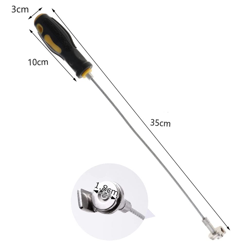 YFFSFDC Magnetic Drain Plug Remover Tool Replacement Wrench Anti Burns Gearbox Screw Remover Tool Car Inspection Repair Tool