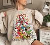 Mickey & Friends Signature Christmas Tree Light Tand Kids Tshirt, Family Christmas Matching Tee, Christmas Vacation Hoodie, Very Merry Christmas Gifts