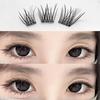 Natural And Realistic Large-Capacity Glue-Free False Eyelashes Curled In Sections Long-Lasting And Durable