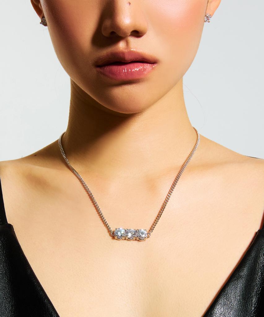 Nimbus Triple Helix Cubic Chain Necklace (8Mm)