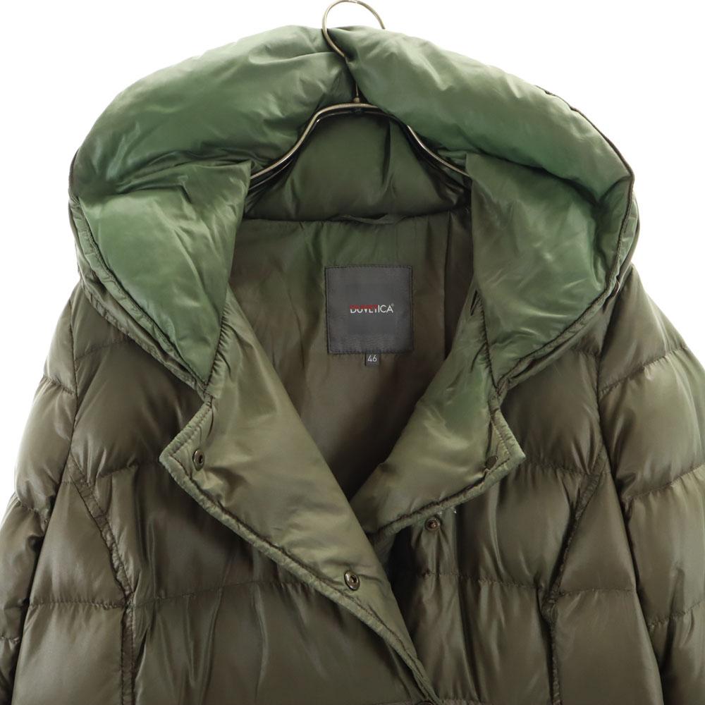 DUVETICA Daunenmantel 46 khaki Damen Gebraucht