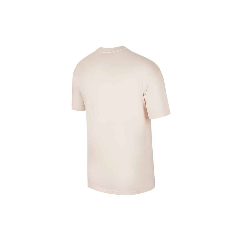 Nike T Shirts Men's Soft Orange Crew Neck Moderate Straight Fit DB9976-805