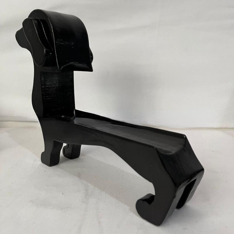 

Cute and Functional Dog Wine Bottle Holder for Sausage Dog Lovers, Red Wine-Bottle Rack, Bottle Support Bracket, Home Decoration чёрный