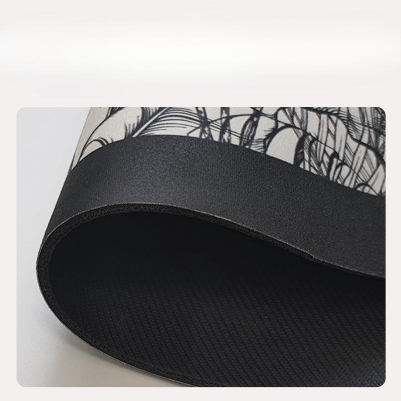 New Chinese-style Bathroom Door Absorbent Floor Mat Anti-slip Foot Mat Special-shaped Diatom Mud Bathroom High-end Mat
