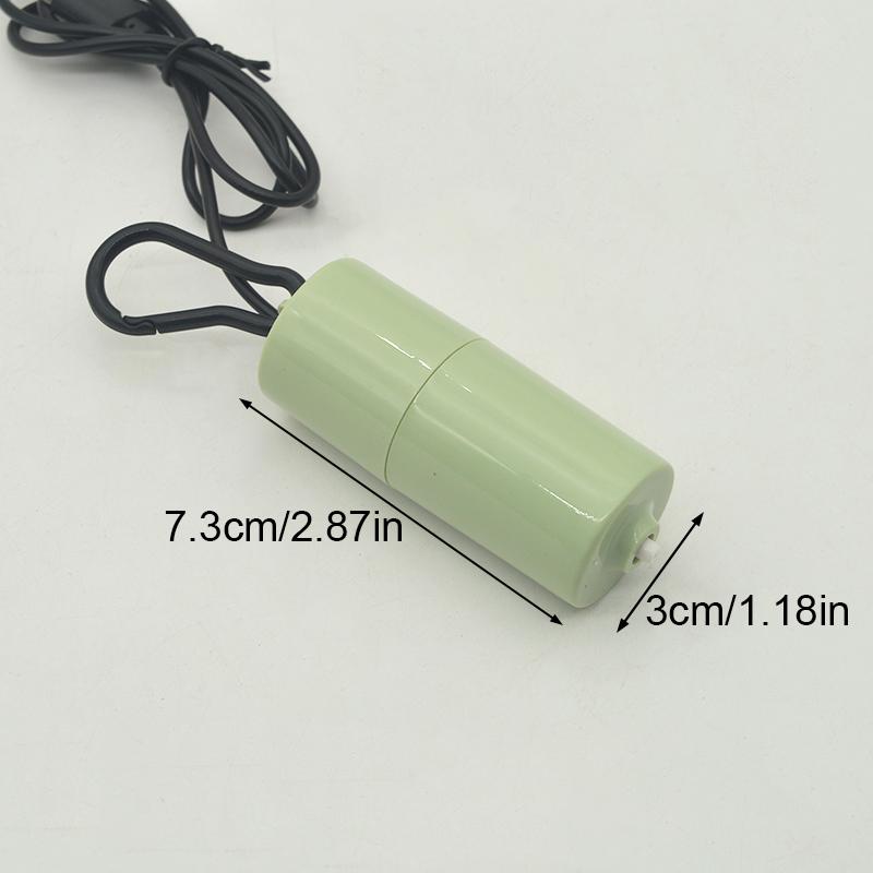 Akvarium oksygen luftpumpe fisketank USB Silent Air Kompressor Aerator Portable Mini Small Oxygenator Akvariumtilbehør 5v 1W