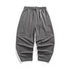 Pantaloni Harem Larghi da Uomo Primavera Stile Cinese Oversize in Lino Pantaloni Casual in Cotone di Alta Qualità Pantaloni Monocolore da Uomo