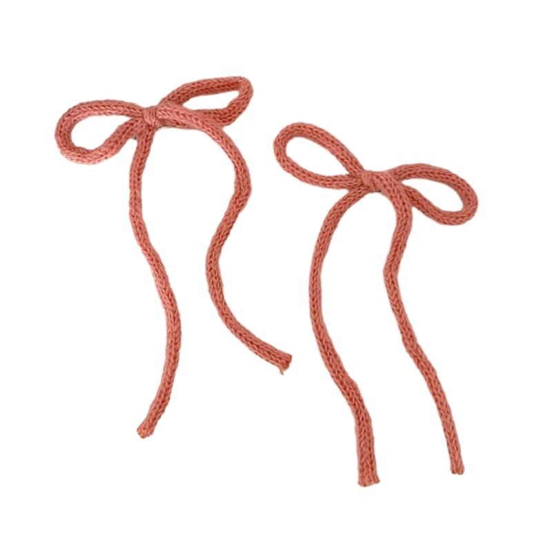 Cute Fairy Flat Clips Hairpin 2000s Style Balletcore Headdress Bunches Accessories Elegant Bowknot Cute Headdress