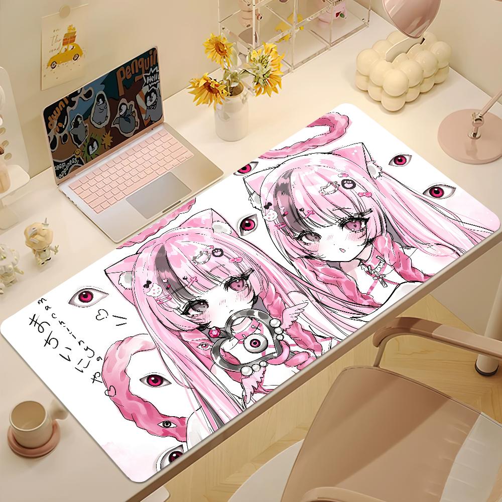 Cute Minestyle Girls Mouse Pad Large Nonslip Lockedge Desktop Computer Desk Mat Keyboard Writing Mousepad Office Gamer Student