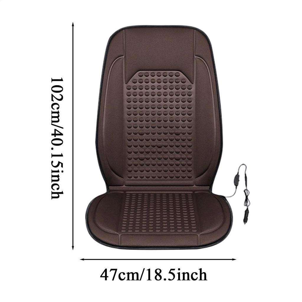 Heated Seat For Car Ergonomic Full Back Cover Comfortable Car Seat Warmers For Vehicle For Truck SUV RV Sedan Automotive Van