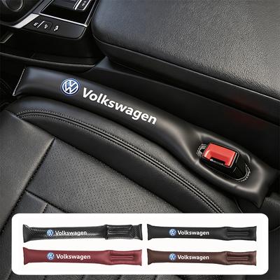 VW Výplň mezery sedadla auta Měkké podložky Kožené Styling auta Rozpěrka Pro VW GTI Polo Golf MK6 Passat Tiguan Arteon T-ROC Jetta ID.3