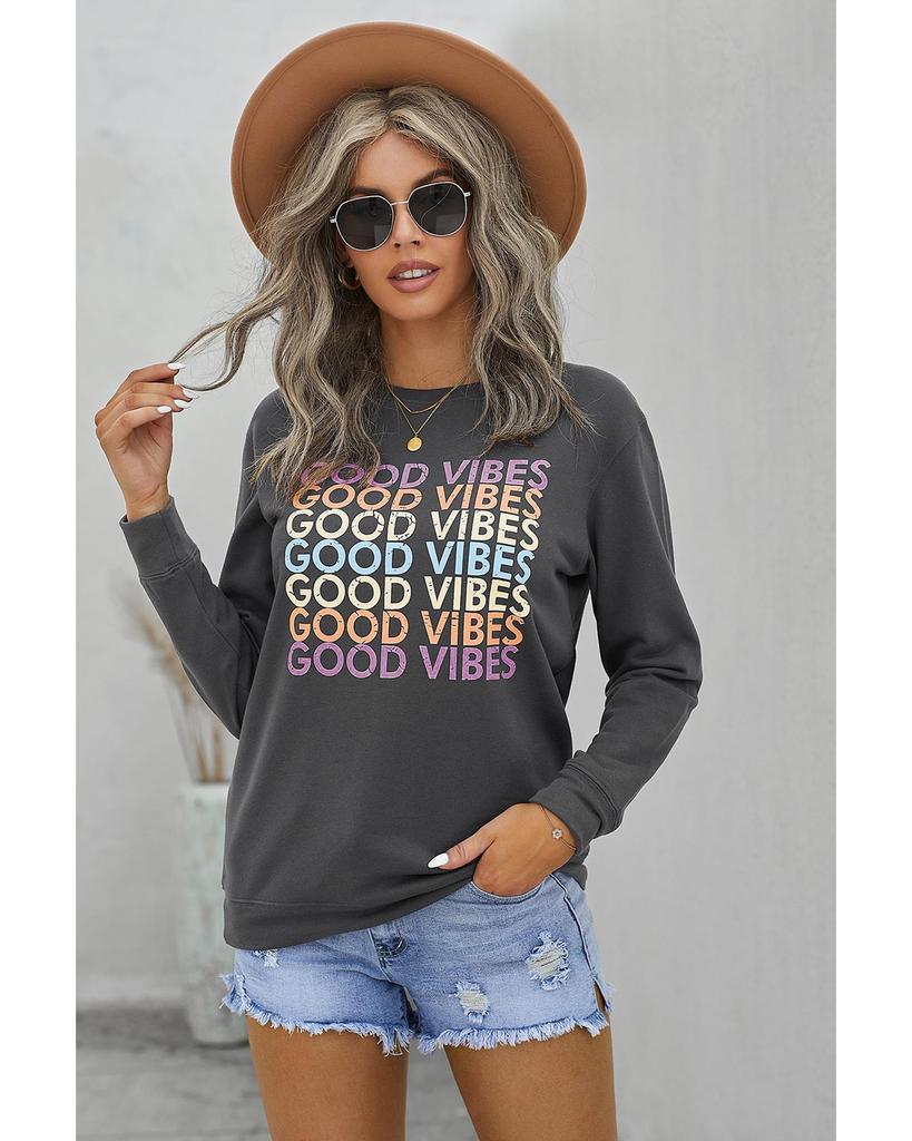 Azura Exchange Graphic Pullover Sweatshirt