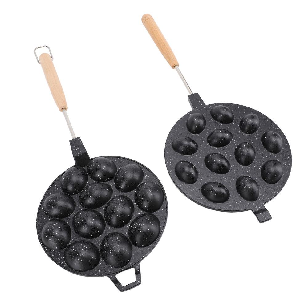 Stampo Biscotti Noci Lega di Alluminio 12 Fori Stampo Noci Produttore Biscotti Noci Torte Uova Waffle