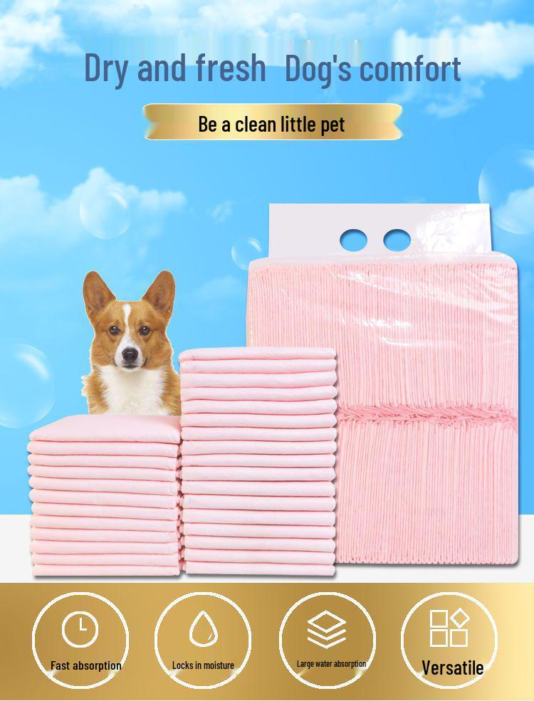 Bamboo Charcoal Thickened Pet Urine Absorbent Pad - Deodorizing Disposable Dog Toilet Pad & Diaper