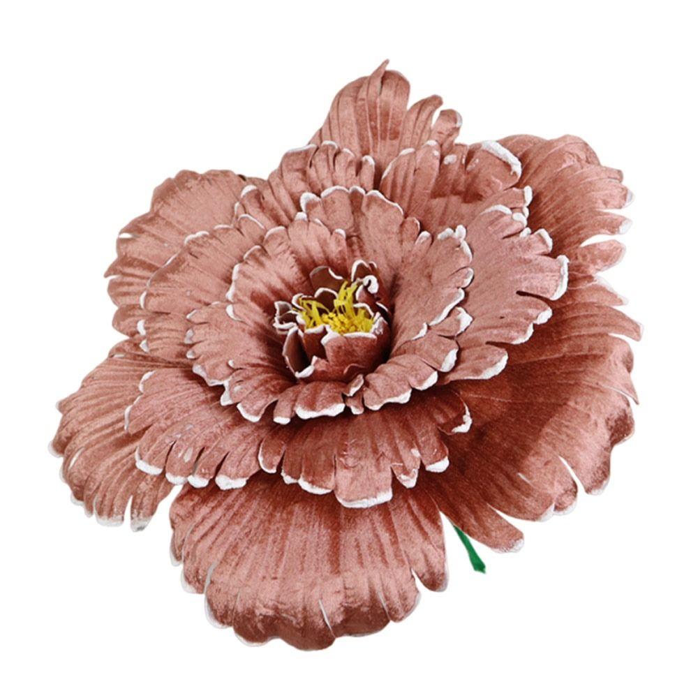 30cm Simulation Peony Large Scale Flower Head Foam Velvet Flower Peony Design Base Flower Life Size Flower Wedding Road Guide