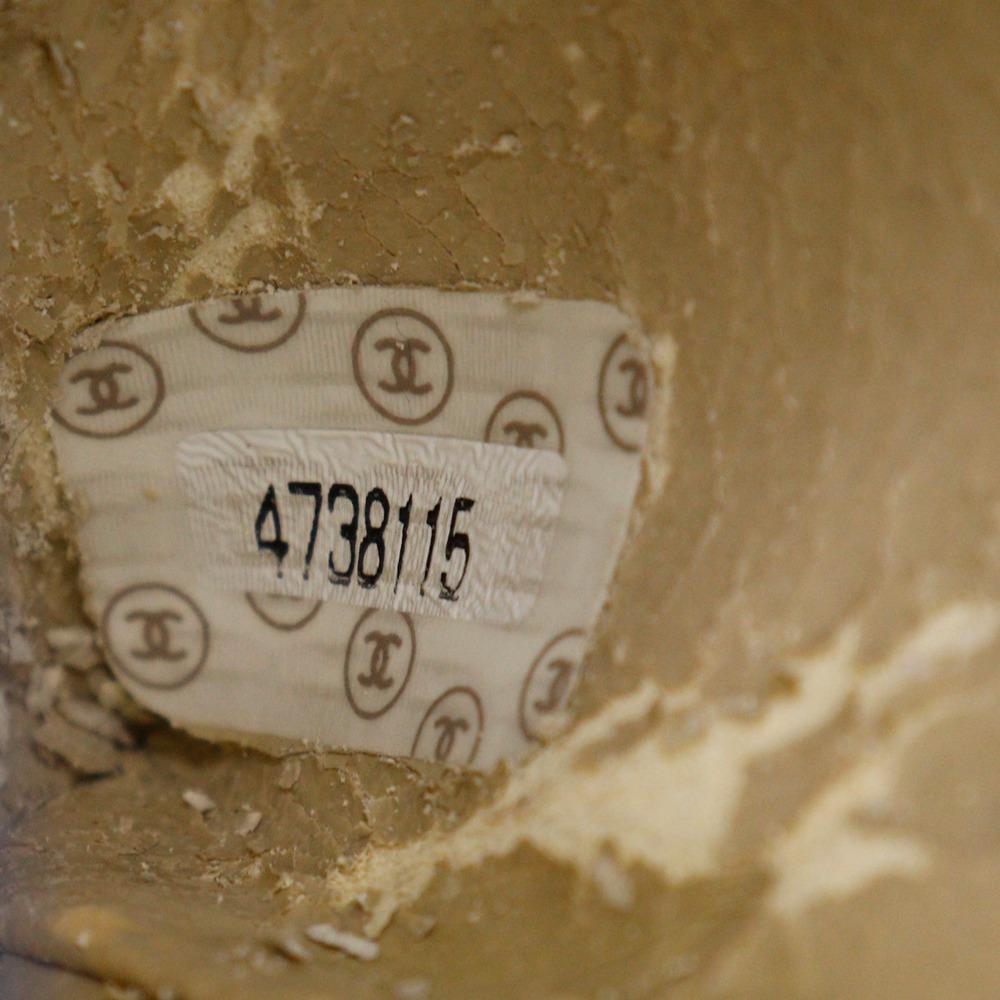 CHANEL COCO Mark Pouch A02789X03304 Mini pouch 97P Blue denim Women Used