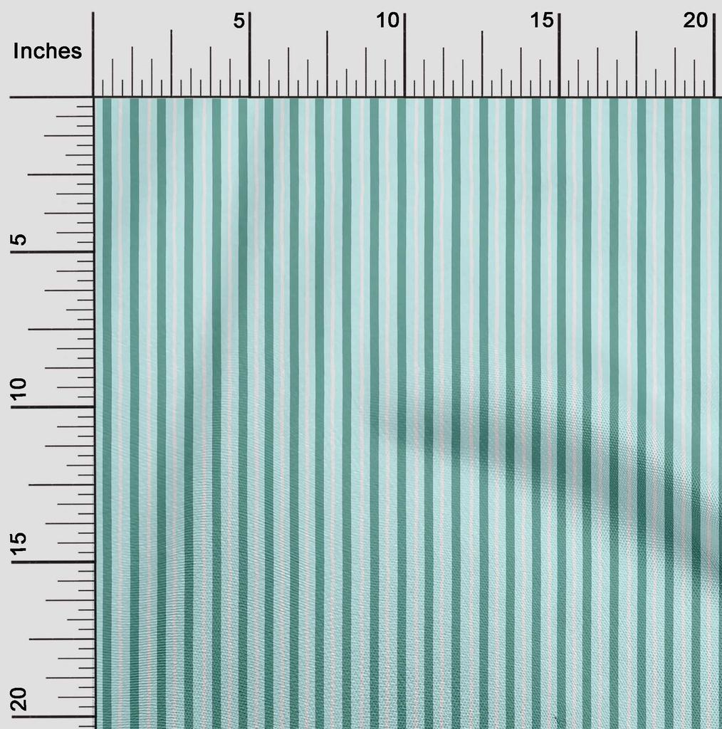 oneOone Cotton Flex Bright Red Fabric Stripe Block Diy Clothing Quilting Fabric Print Fabric By Yard 40 Inch