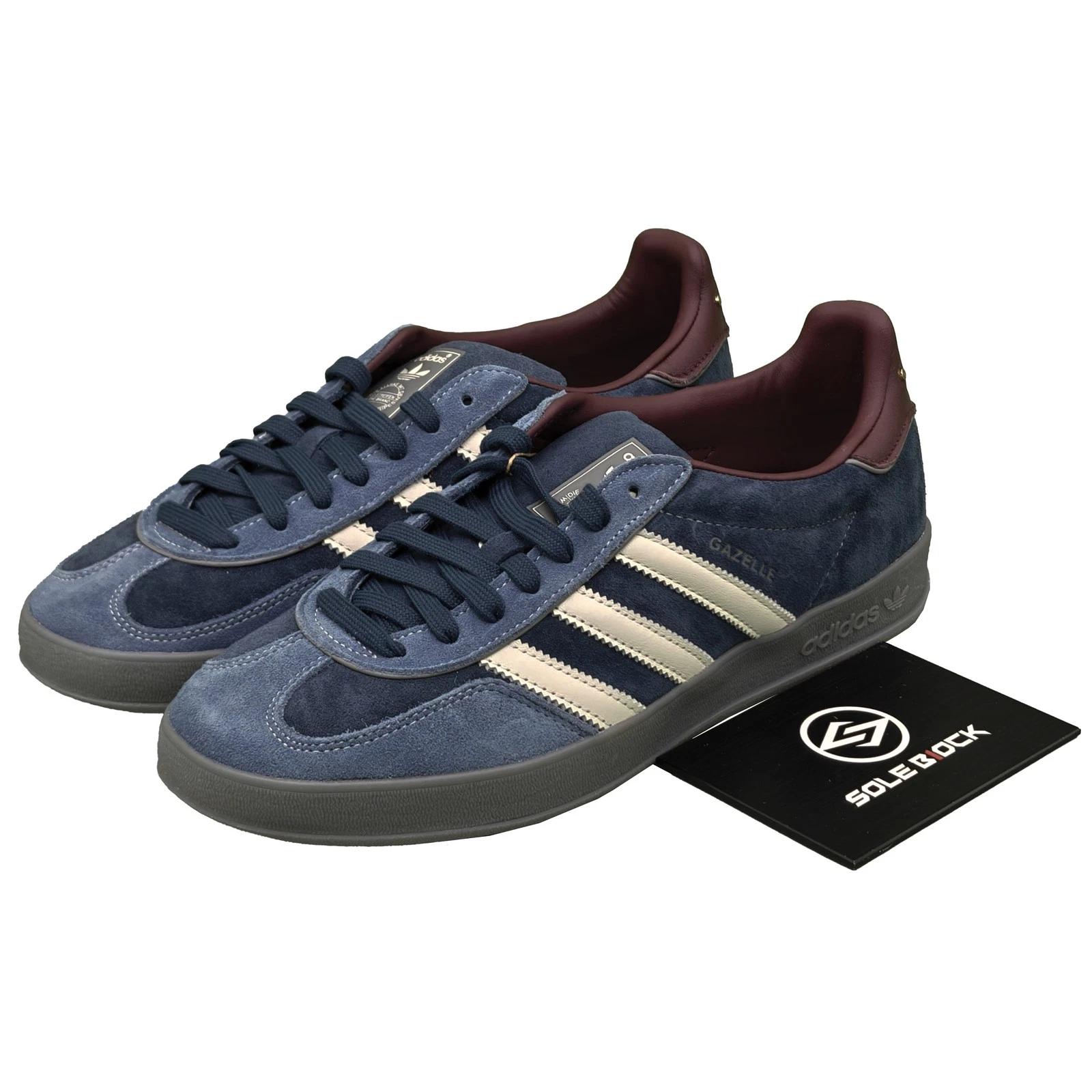 

Adidas Gazelle Indoor Crew Navy Burgundy ID1008 Men s Sizes EU 35.5 синий