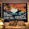 VIKAMA Summer Vintage Tropical Tapestry Bohemian Wall Decor Tapestry Dormitory Bedroom Backdrop Strong Room Decoration