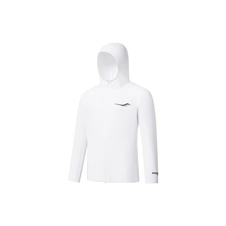 Saucony Jackets Men s White Hooded Moderate Other SC2239022-1 L