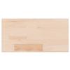 Regalboden 40 x 20 x 2,5 cm Unbehandeltes Massivholz Eiche