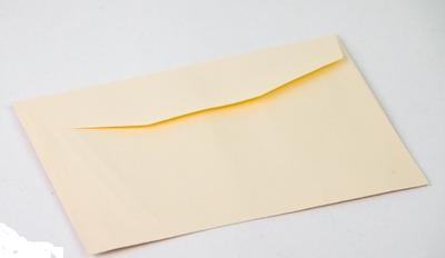 Cream Metallic Envelopes 165 X 115 - 50 Pcs