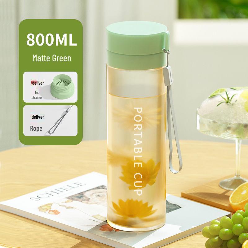 Large Capacity, Durable Sports Water Bottle for Students - Korean Style