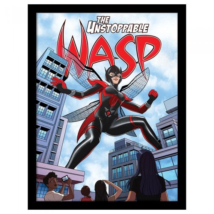 Ant-Man And The Wasp Impressão imparável 40cm x azul/vermelho