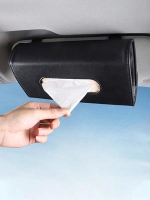Universal Car Sun Visor Tissue Box — An In-Car Item That Combines Convenient Tissue Extraction and Multi-Functional Storage