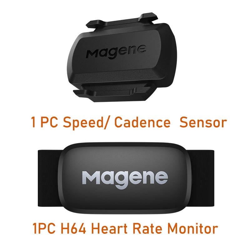 Magene H64 Heart Rate Monitor Mover Bluetooth ANT Sensor With Chest Strap Computer Bike Wahoo Garmin BT Sports