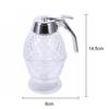 Honey Dispenser Pot Container Cup Juice Syrup Kettle Kitchen Bee Drip Rack Stand Portable Storage Pot Transparent Container