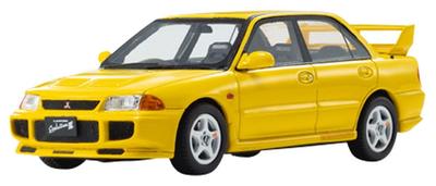 Kyosho Original Mitsubishi Lancer Evolution III Gelb Fertigprodukt 1/43