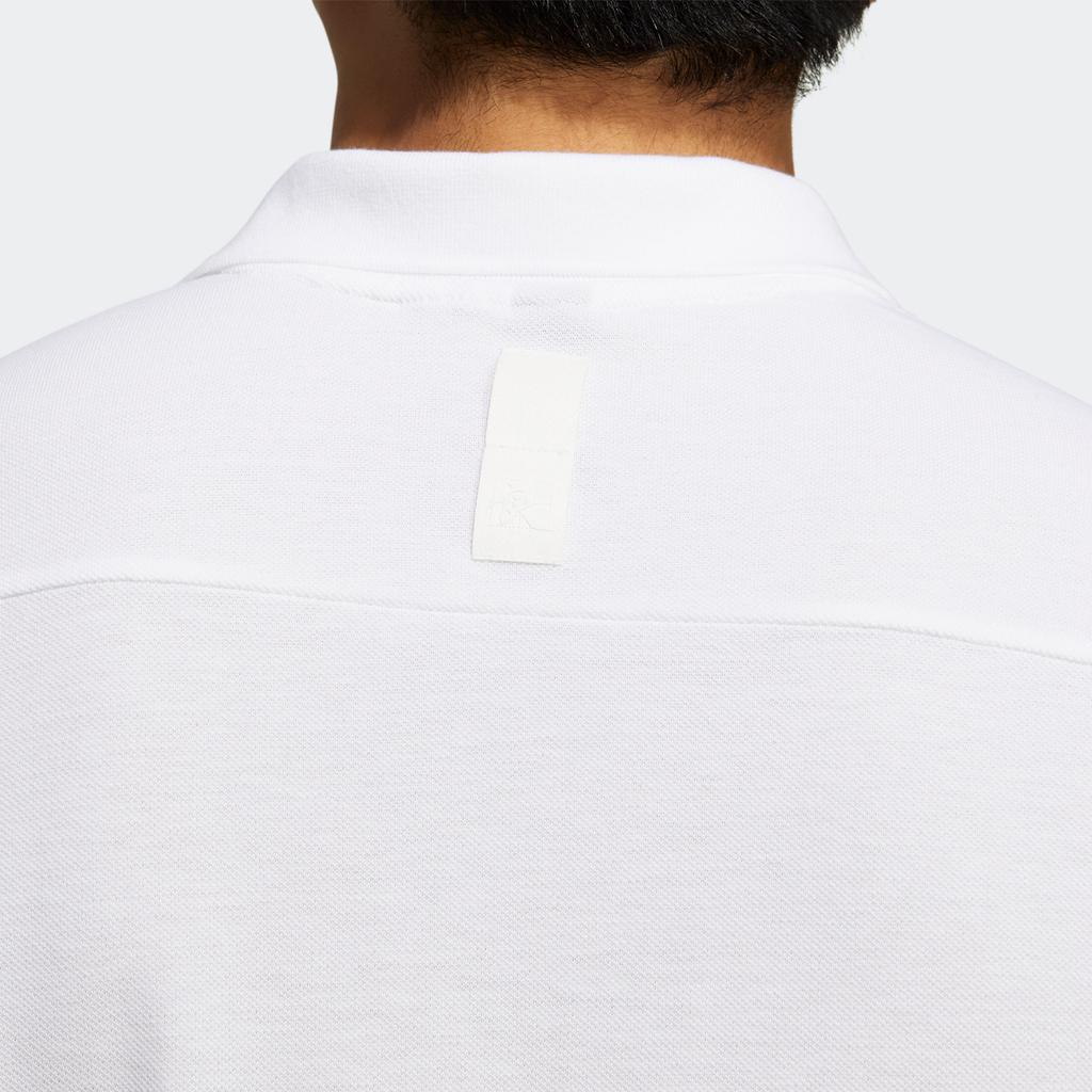 Adidas Performance Pique Polo Shirt With Front Logo Print Men Tops White HM2955