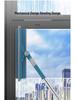 Telescopic Rotating Glass Cleaner – Double-Sided High-Rise Window Squeegee for Households.