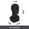 Multifunctional Display Mannequin Head for Spray Paint Hat, Bow Tie, Glasses, and Mask Props