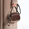 Premium foreign style bag women's 2025 new niche messenger bag women's mini small round bag single shoulder women's bag trendy backpack
