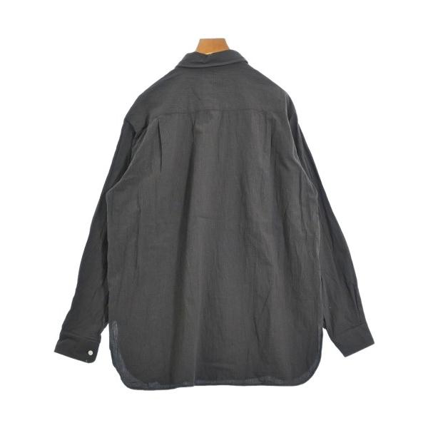 IENA Casual Shirt Women s F Brown x Black x Navy (Check) [Used] [Secondhand]