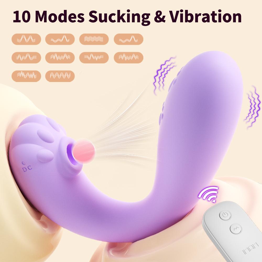 Suck Jump Egg Remote Control Flirting Masturbation Clit Sucker G-spot Stimulation False Penis Vibrator For Women Sex Toys 18+