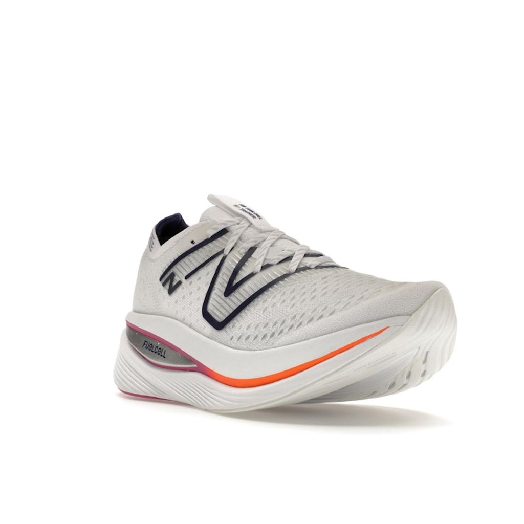 New Balance FuelCell SuperComp Weiß Victory Blue Herren Sneaker Magenta-Pop MRCXLW2