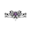 Adjustable Vintage Style Plated Ring With Butterfly Motif Inspired By Anime Character Tian Du Nu