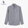 U.S. POLO ASSN. Men's Long Sleeve Wool Blend Business Casual Shirt
