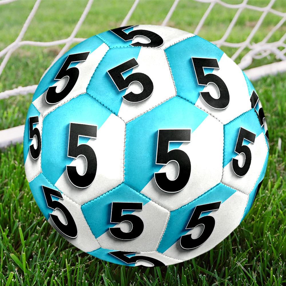 1pc Size 5 Number Five Soccer Ball, Professional Match/Training Ball, Suitable for Indoor and Outdoor Sports Games. Y62796