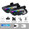 P20 Bluetooth 5.3 Motorcycle Helmet Headset Music Interphone Cycling Bluetooth Headset Waterproof 300m Intercomunicador Speaker Earphone