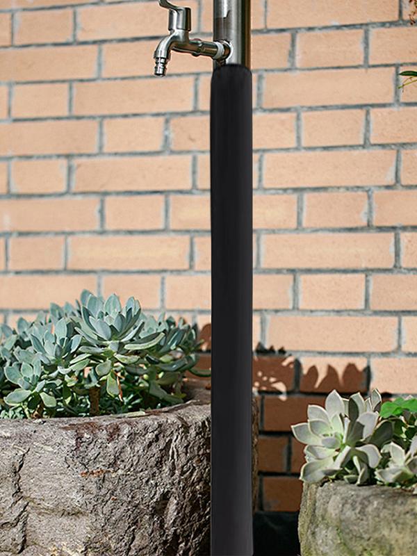 Insulation Rubber Pipe Sponge Rubber Pipe Black Waterproof Pipeline Solar Water Heater Water Pipe Rubber Sponge Tube