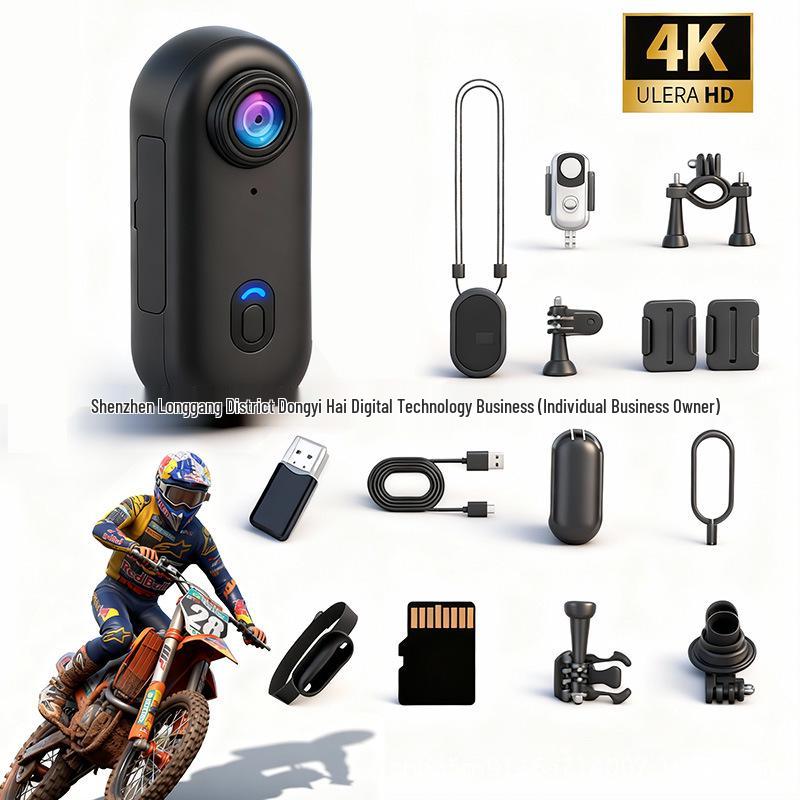WIFI Magnetic Back Clip Sports Camera H88: Portable Pet Vlog Recorder