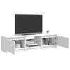 Vidaxl TV Cabinet with LED Lighting, White, 140 X 40 X 35.5 Cm