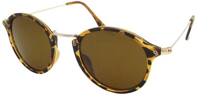 PP Polarized UV Reflective Light Japanese Polarized Reduces Glare Sunglasses, Protection, Cut, Lenses, (Brown Demi/Brown)