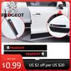Naklejka Samochodowa Nowa Naklejka Ochronna na Drzwi Samochodu Paski Przeciwkolizyjne Gumowy Ochraniacz Samochodowy Dla Peugeot 206 307 308 207 208 407 508 2008